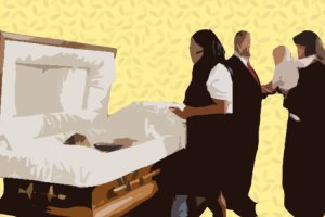 what happens to a body in a coffin header image
