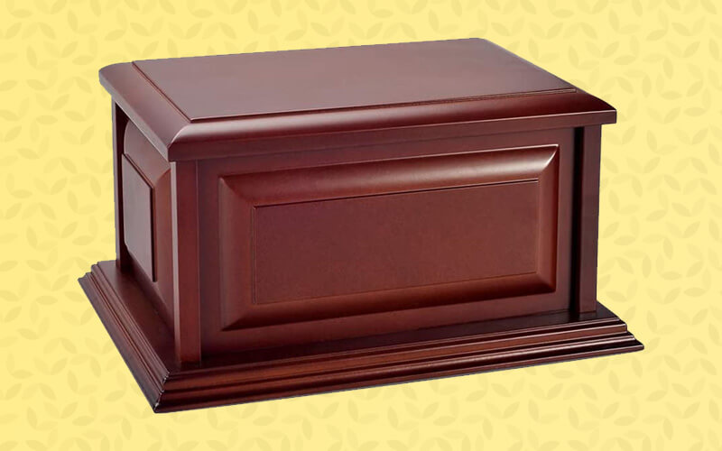 makeys wood cremation box