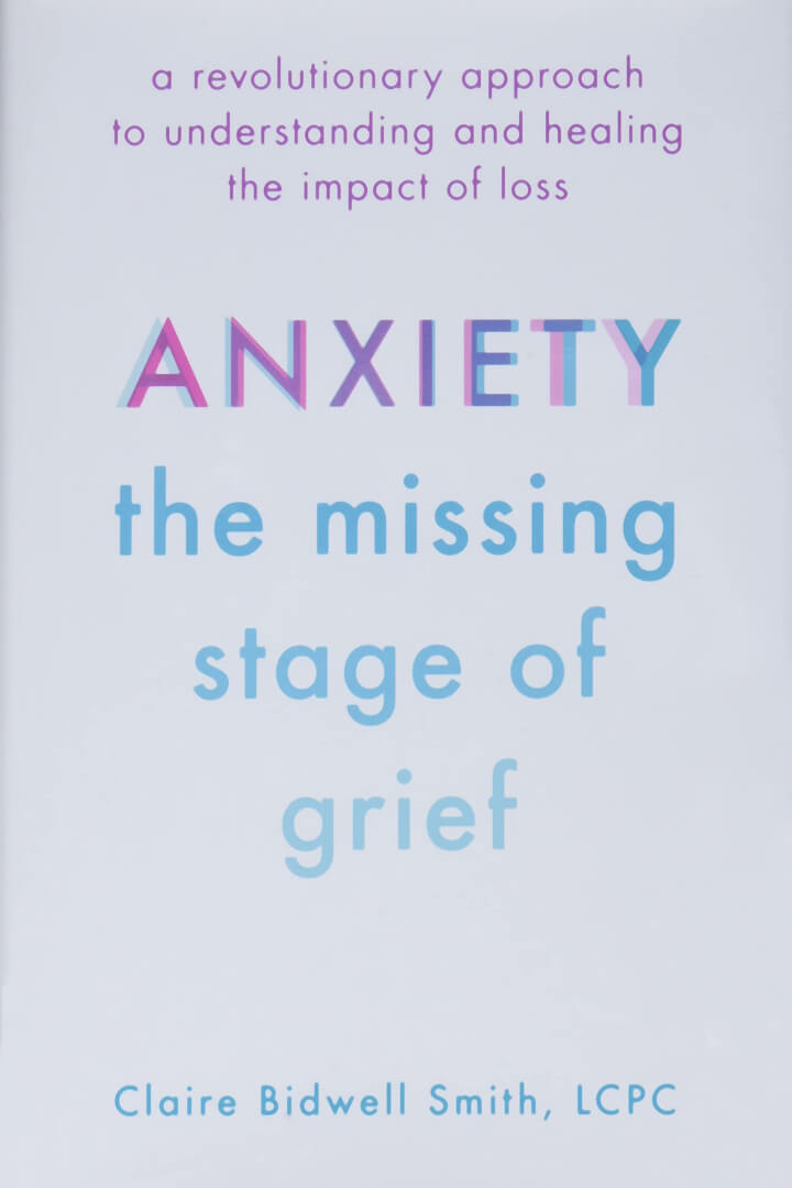 anxiety the missing stage of grief book cover