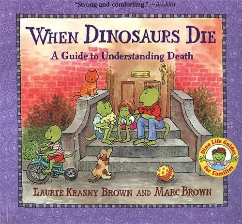 when dinosaurs die book cover