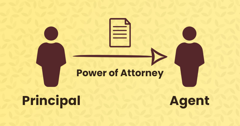 power of attorney principal and agent diagram